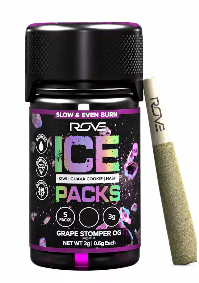 Rove Grape Stomper OG Infused Pre-Roll Pack