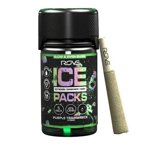 Rove Purple Trainwreck Infused Pre-Roll Pack