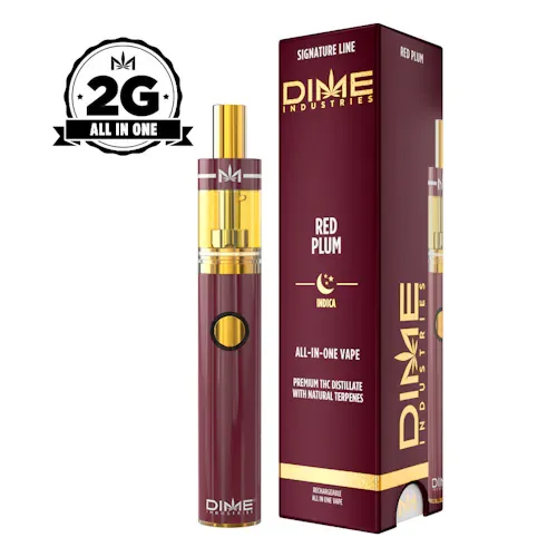 DMC Cannabis DIME Industries Red Plum Vape