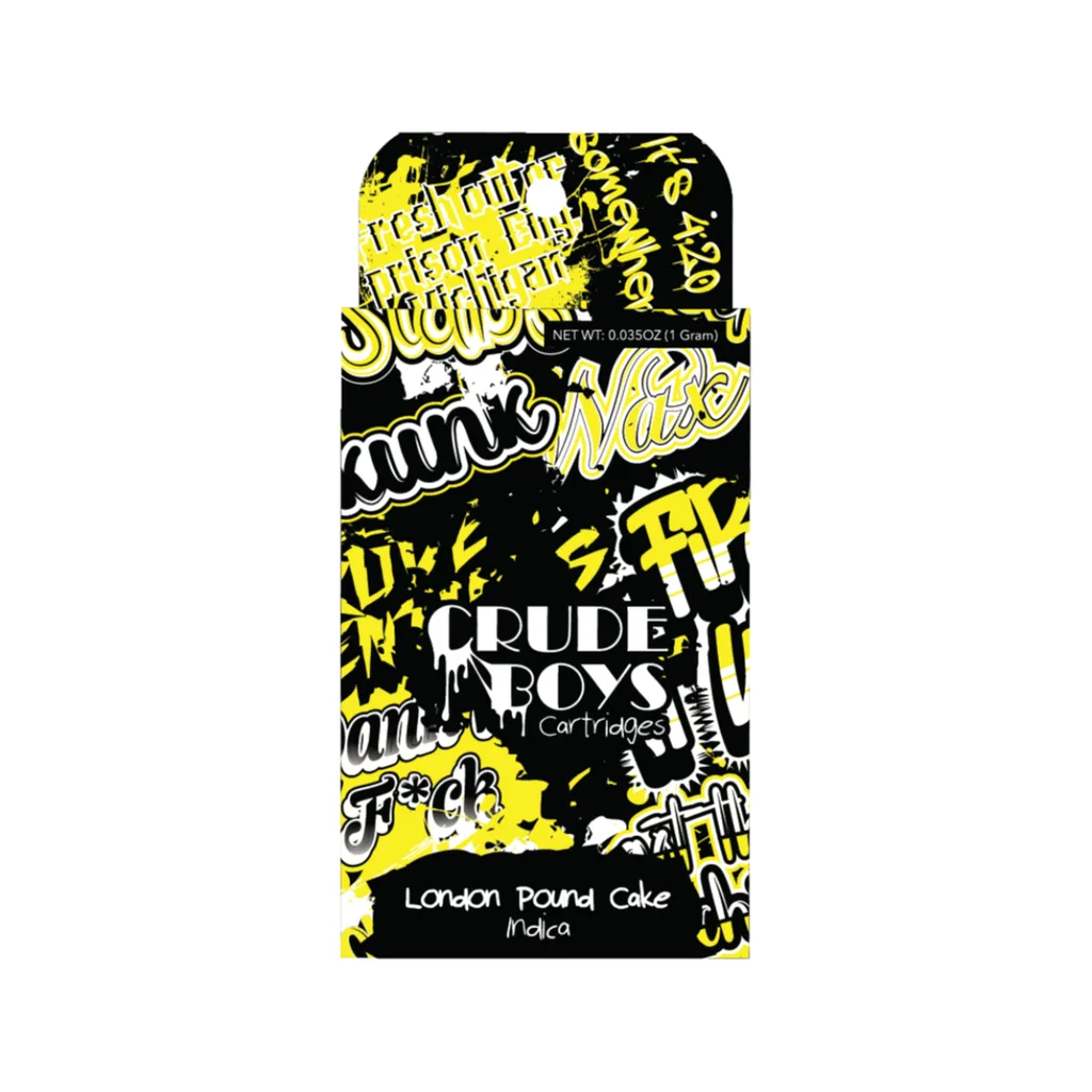Glorious Crude Boys London Pound Cake Vape Cart