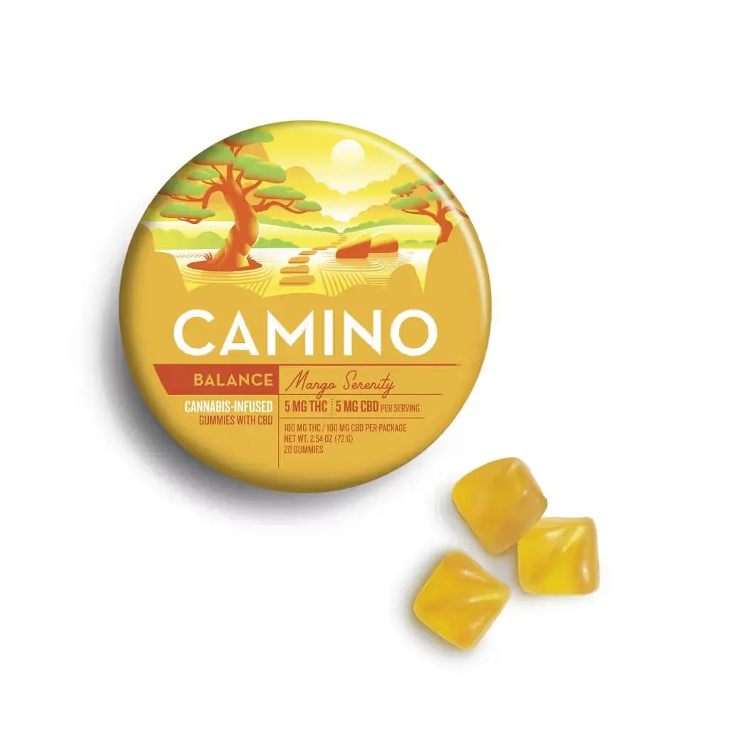 KIVA Camino Sours Mango Gummies