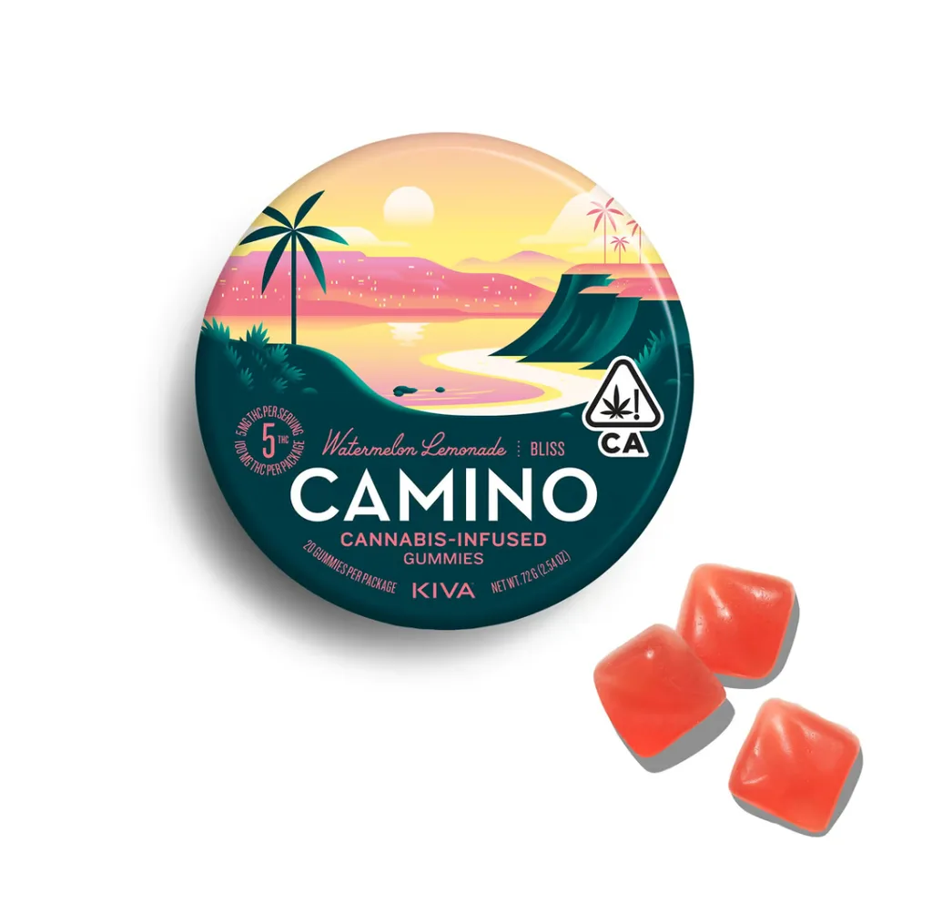 KIVA Camino Watermelon Lemonade Gummies