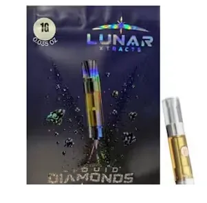 Lunar Xtracts Strawberry Shortcake Liquid Diamonds Vape Cart